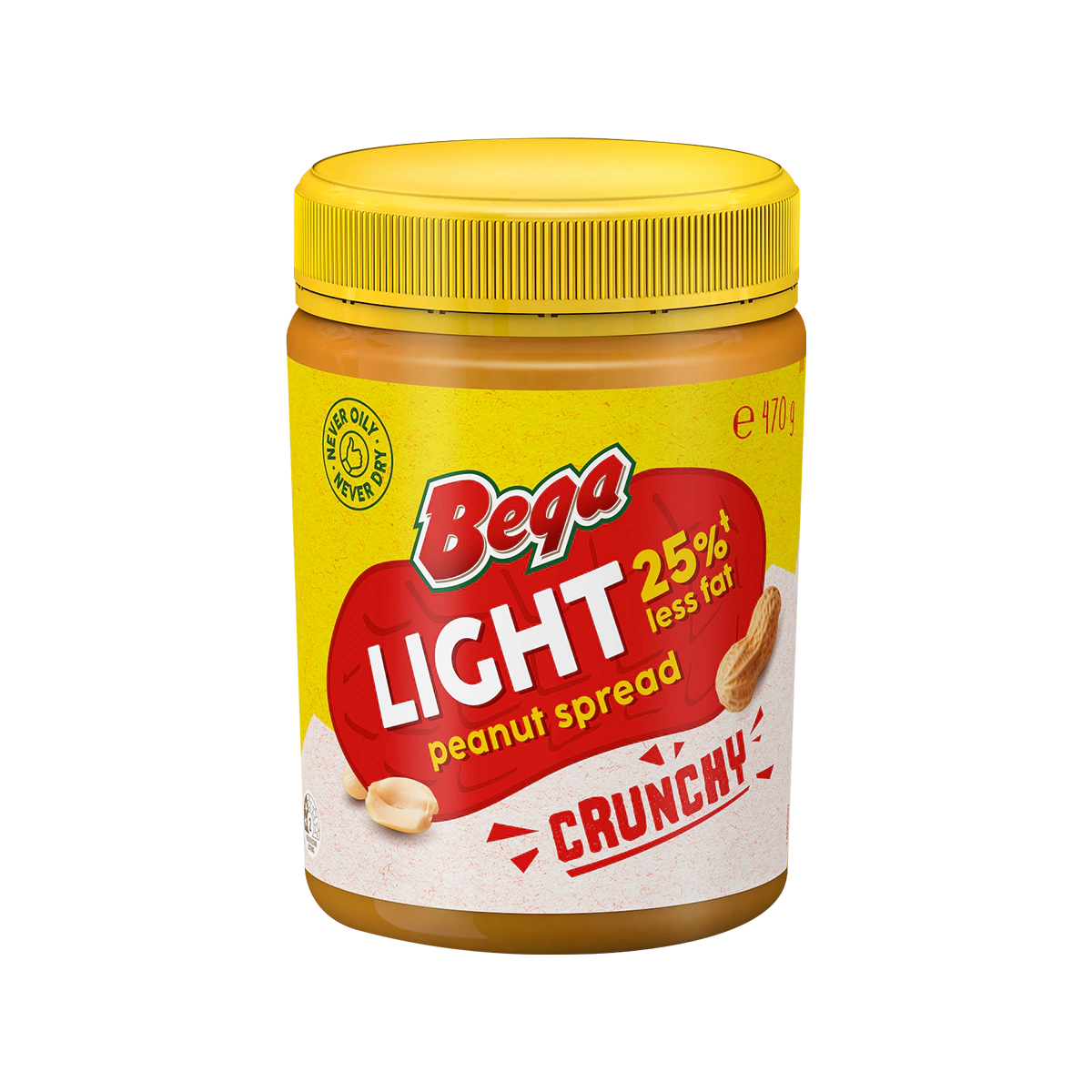 Bega - Spread Peanut Butter Crunchy | 470g