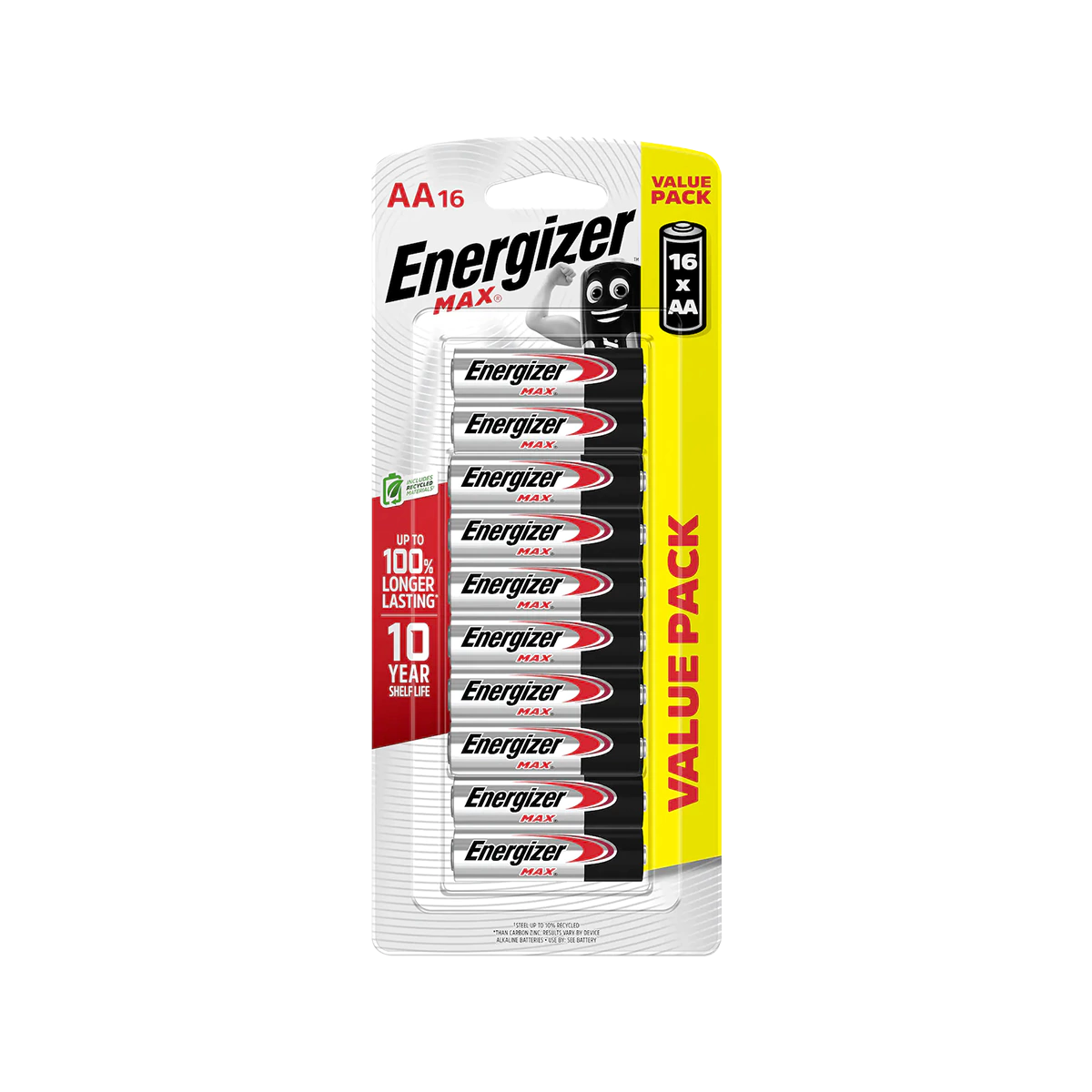 Energizer - MAX AA Alkaline Batteries | 16 Pack