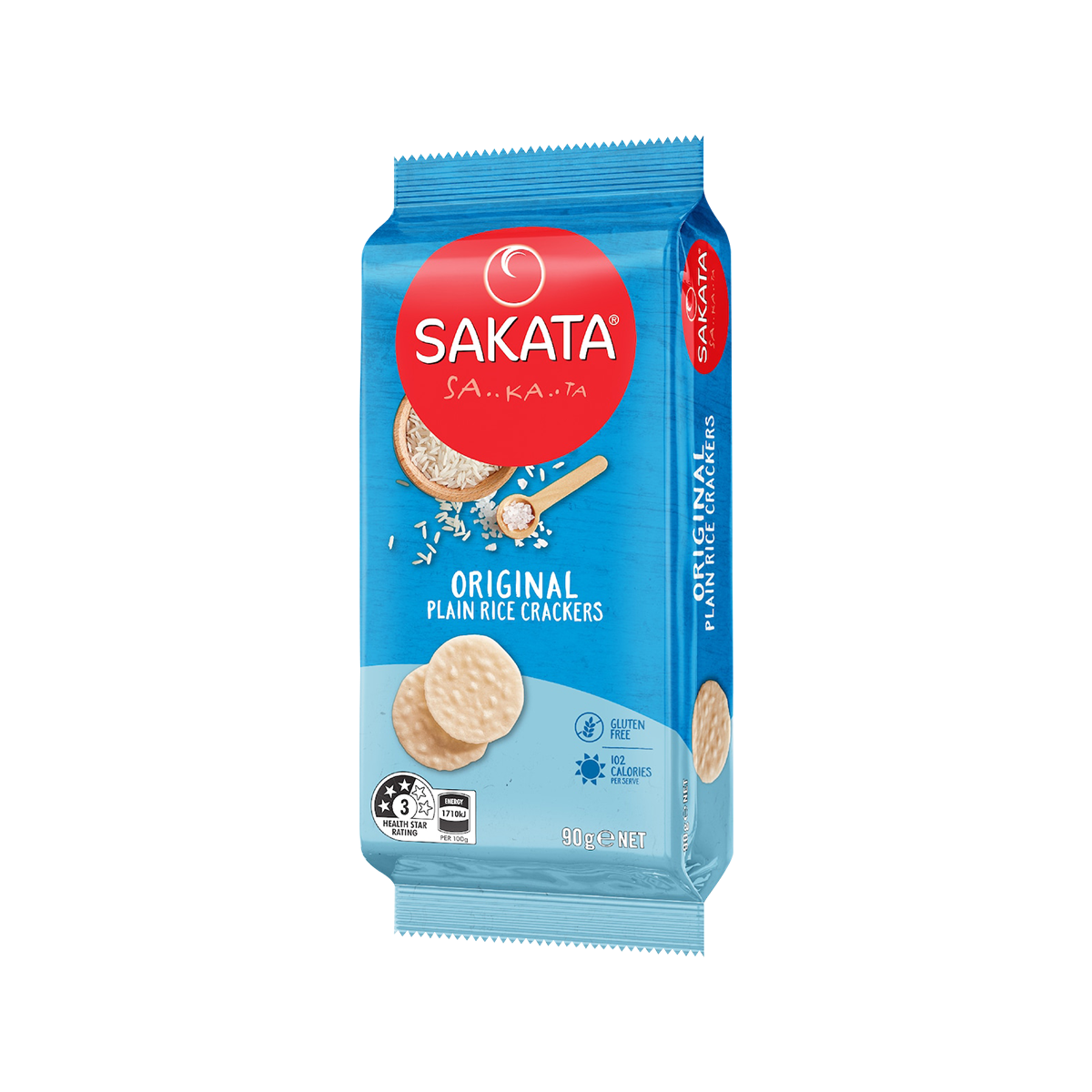 Sakata - Rice Crackers Plain Original | 90g