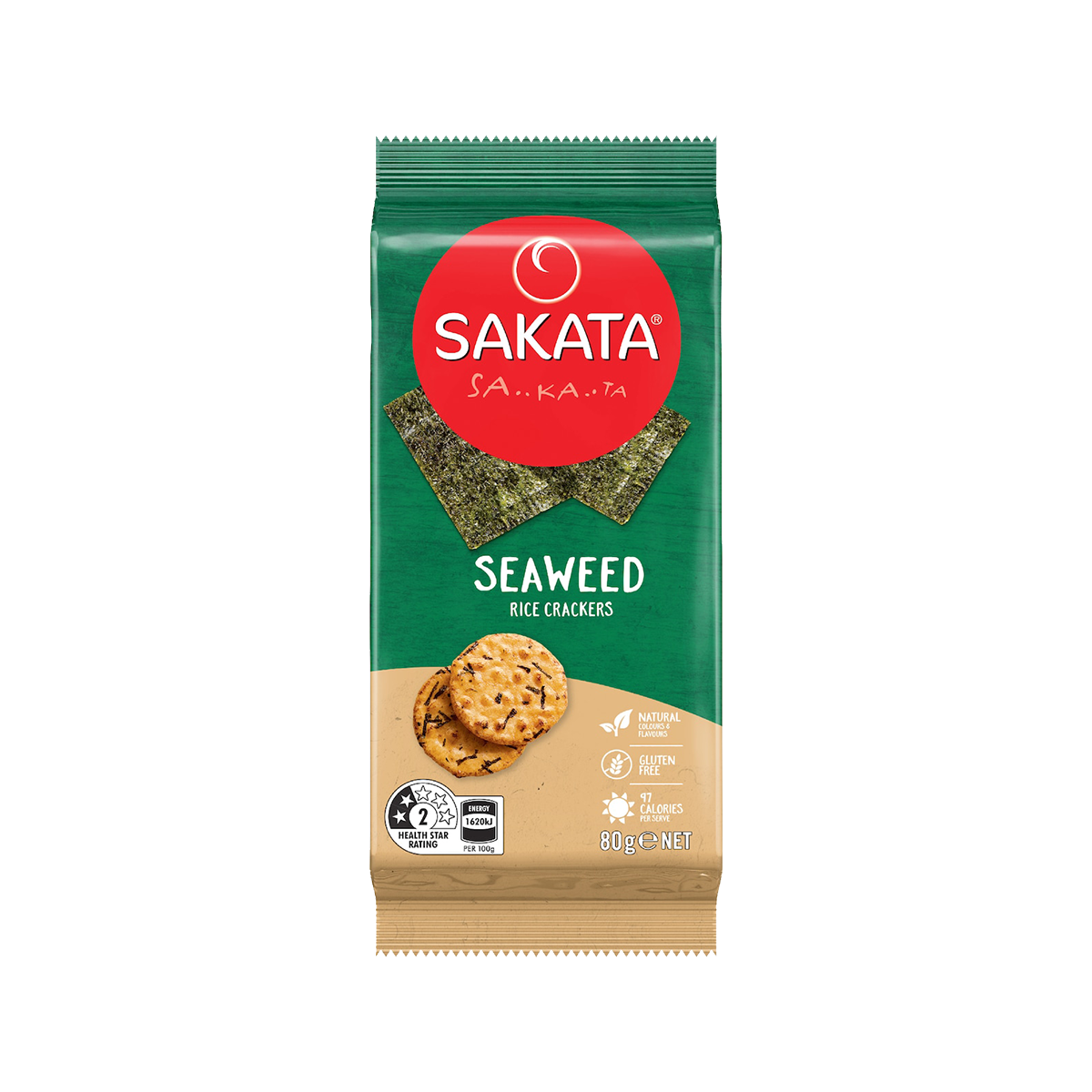 Sakata - Rice Crackers Seaweed | 80g