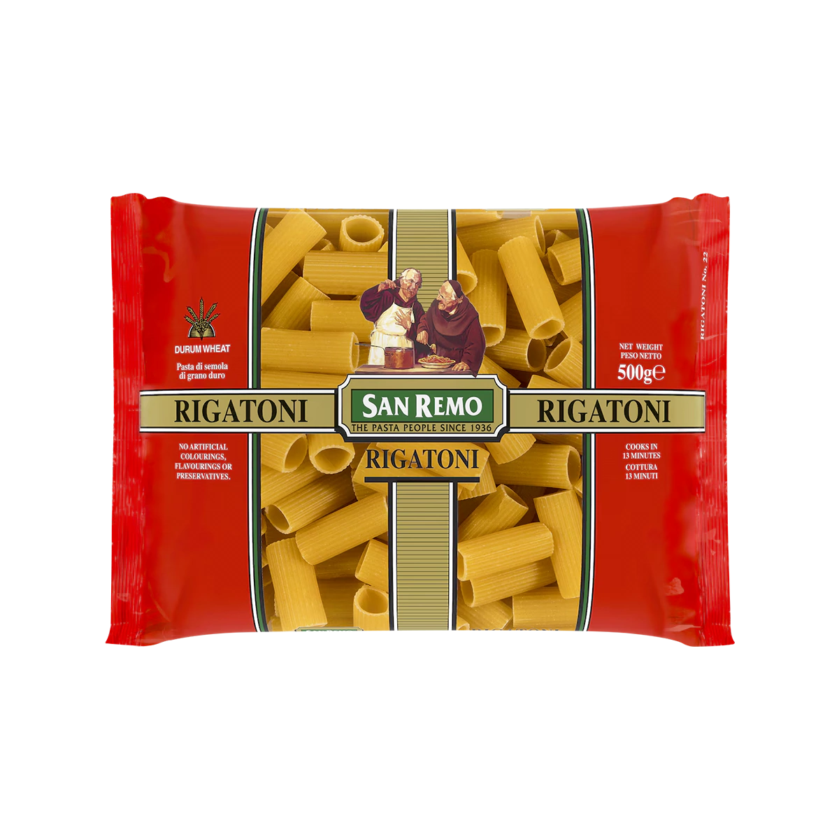 San Remo - Rigatoni Pasta No 22 | 500g