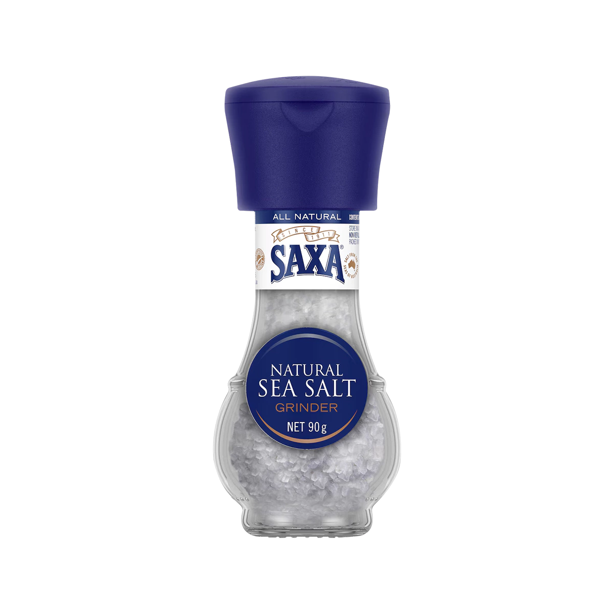 Saxa - Natural Sea Salt Grinder | 90g