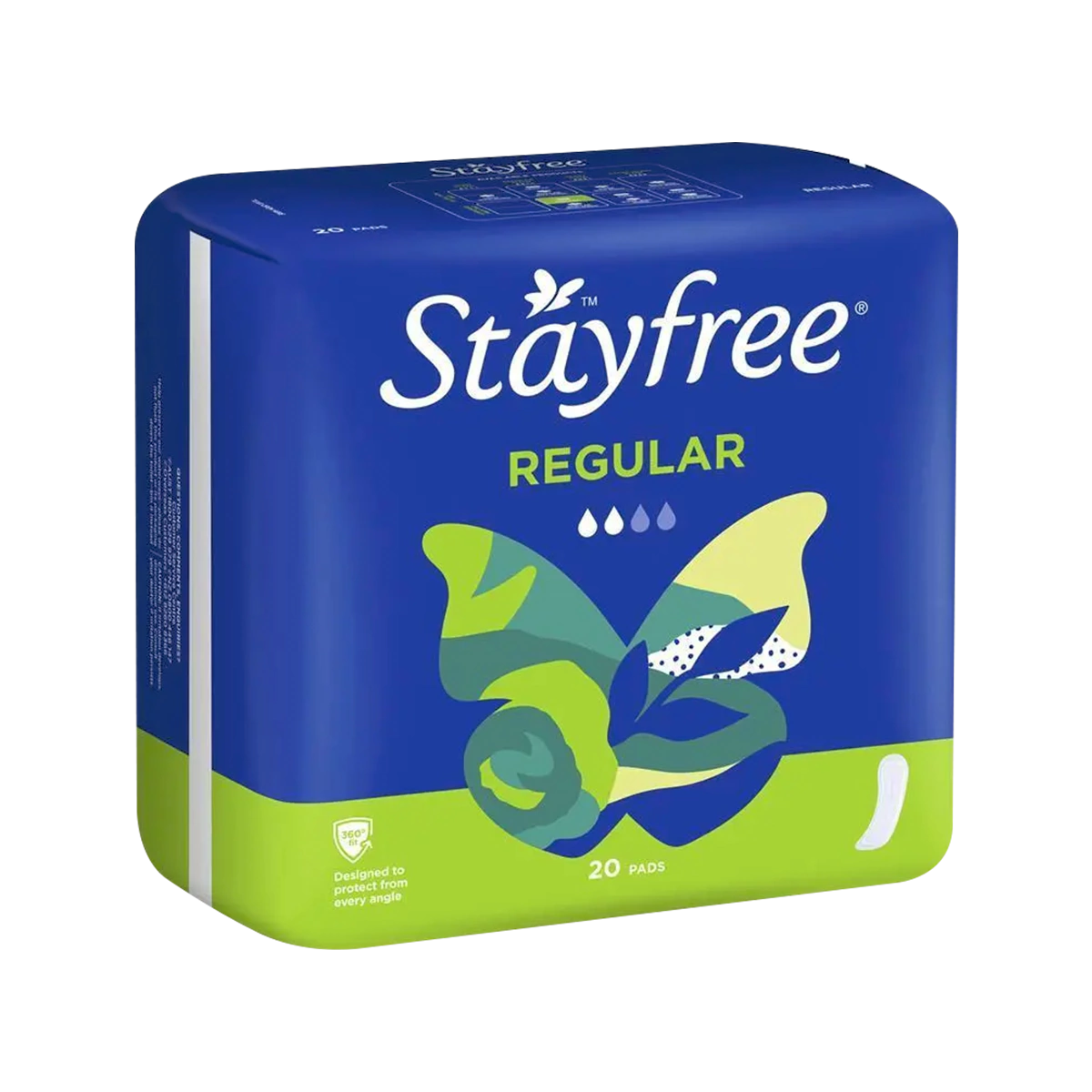 Stayfree - Regular Sanitary Pads No Wings | 20 Pack
