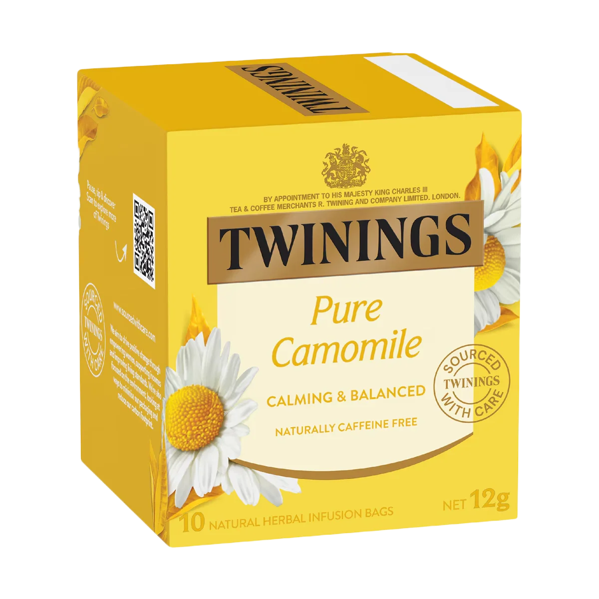 Twinings - Pure Camomile Herbal Infusions Tea Bags | 10 Pack
