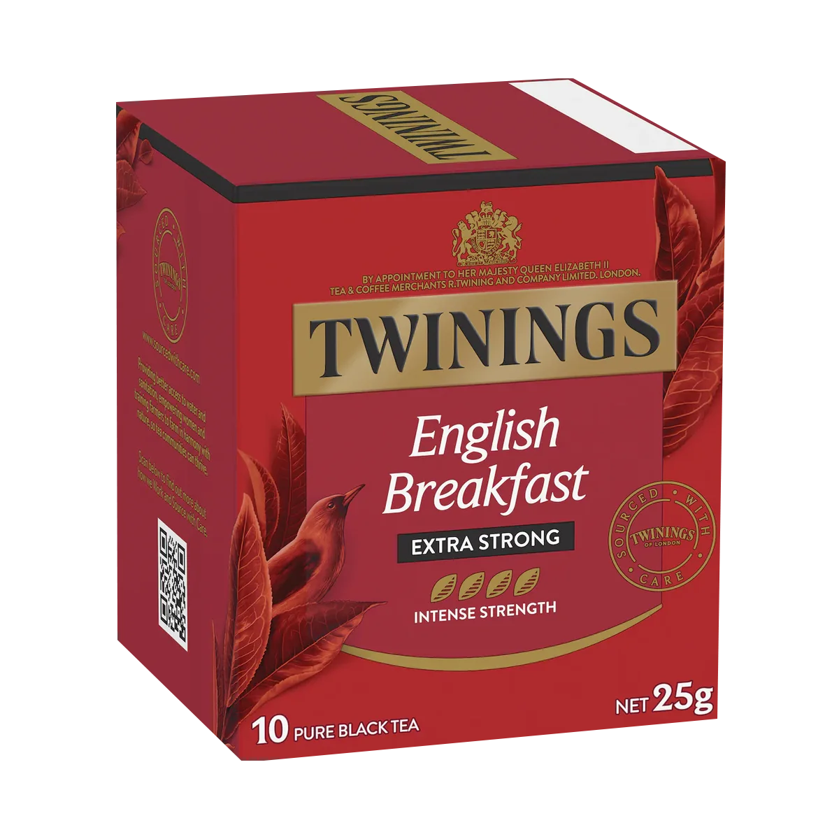 Twinings - English Breakfast Extra Strong Black Tea Bags | 10 Pack
