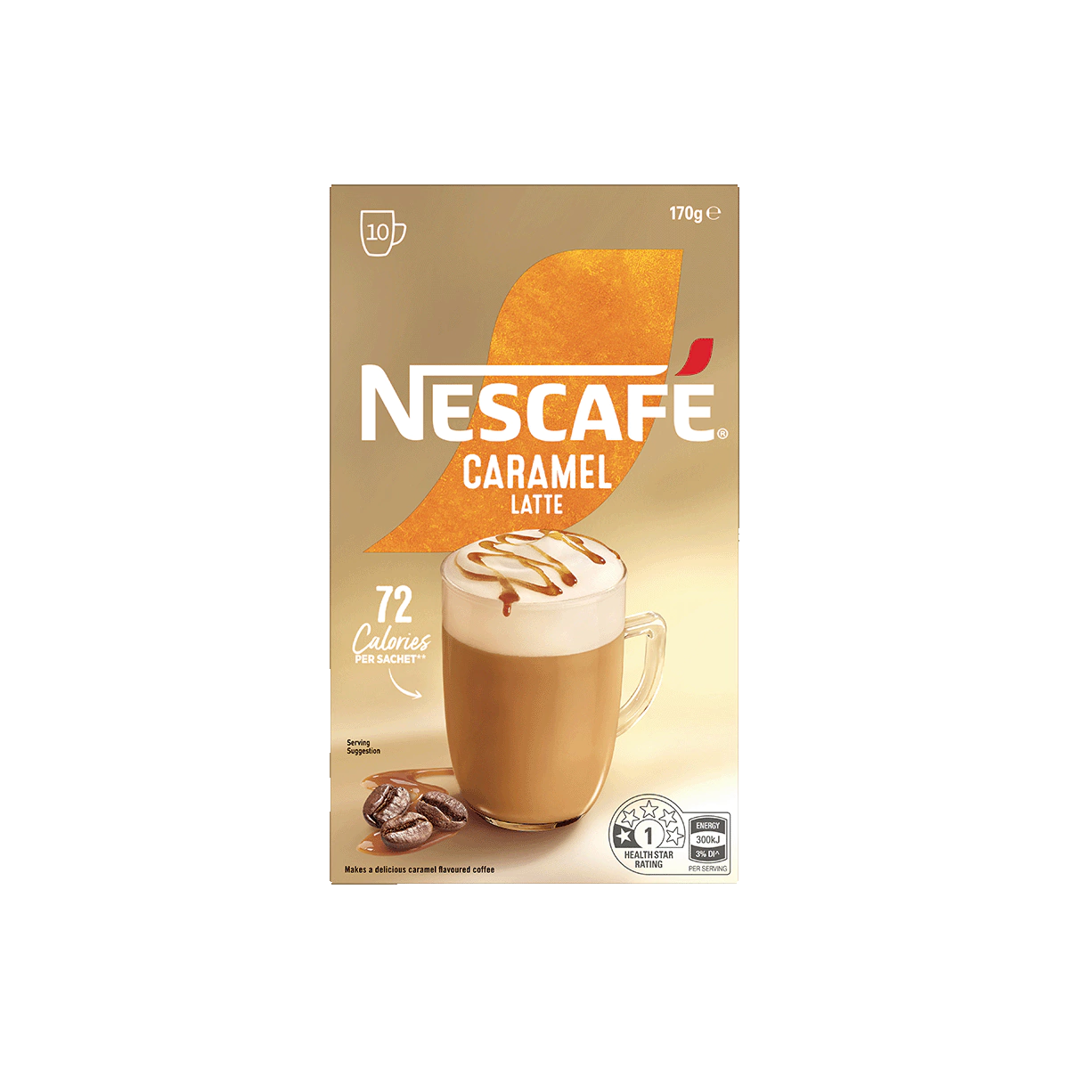 Nescafe - Caramel Coffee Sachets | 10 Pack