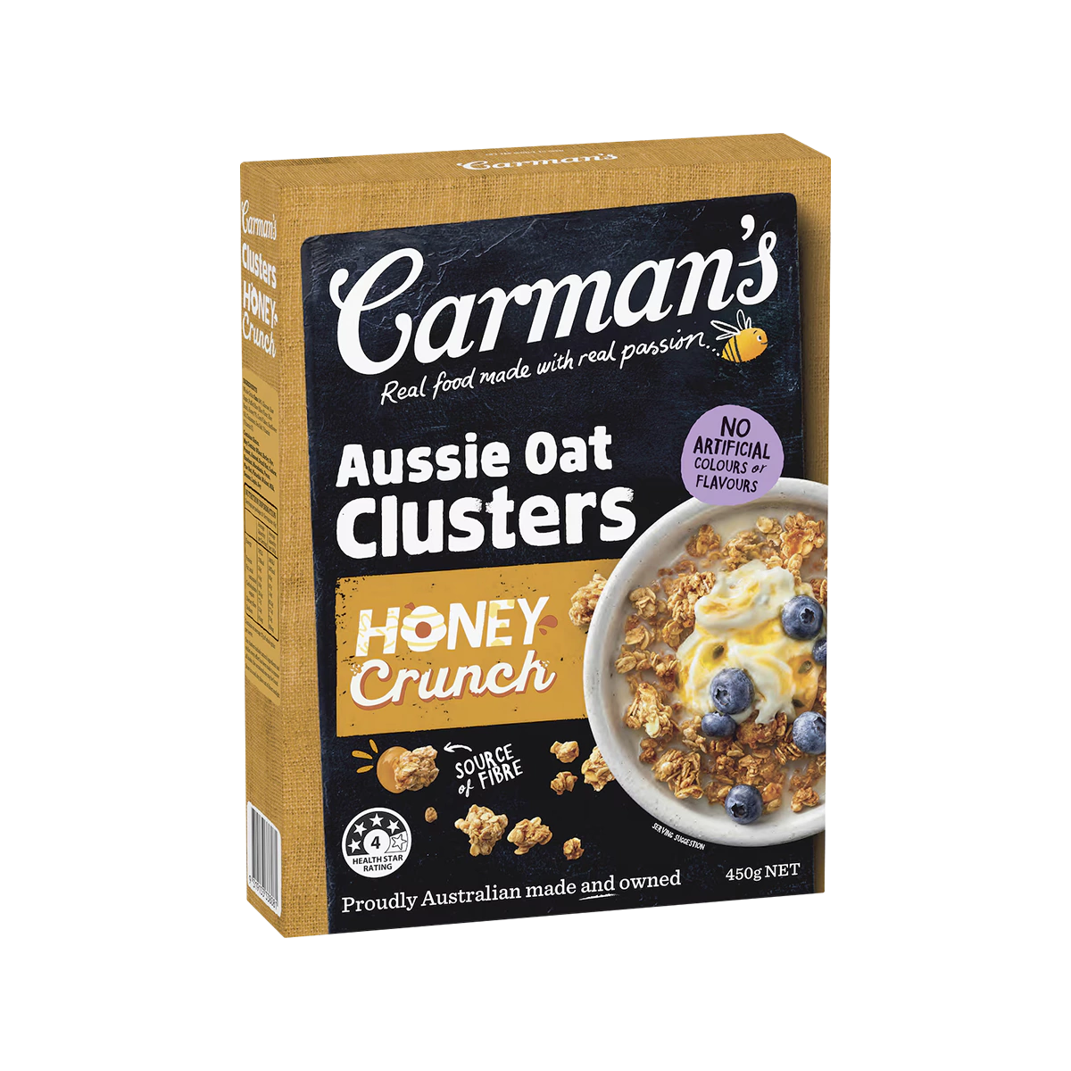 Carman's - Crunchy Honey Aussie Oat Clusters | 450g