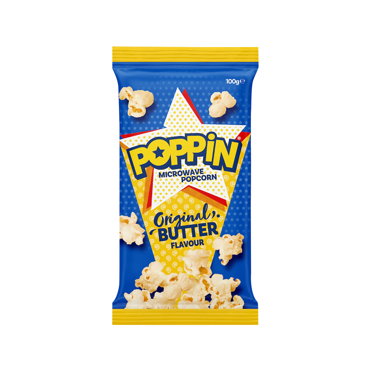 Poppin - Butter Flavour Microwave Popcorn Butter | 100g