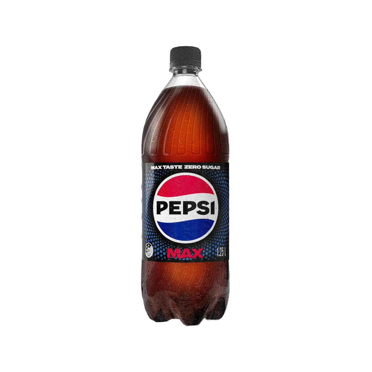 Pepsi - Max No Sugar Cola Soft Drink Bottle | 1.25L