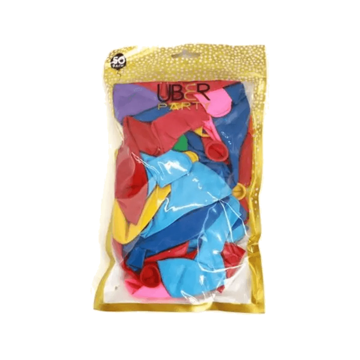 Uber - Assorted Balloons | 50 Pack