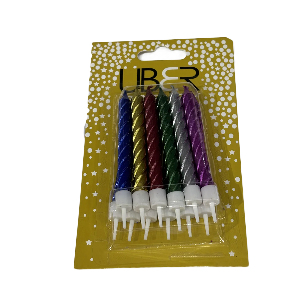 Uber - Metallic Candles | 1 Pack