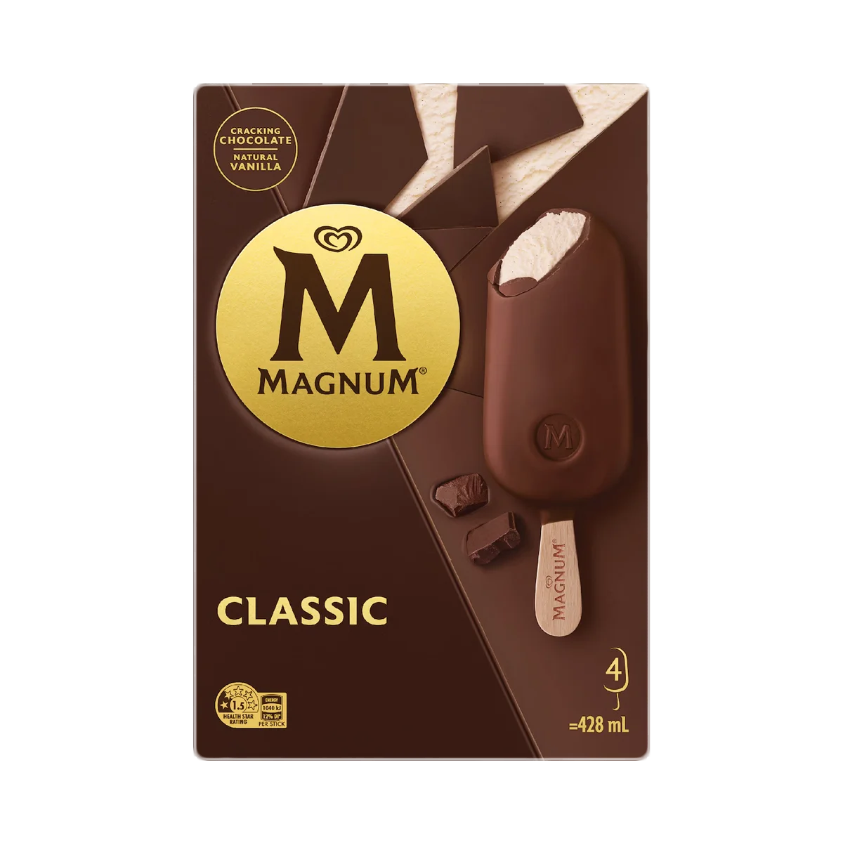 Magnum - Classic Ice Cream | 4 Pack