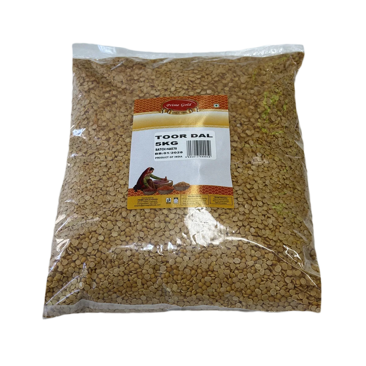 Prime Gold - Toor Dal | 5kg