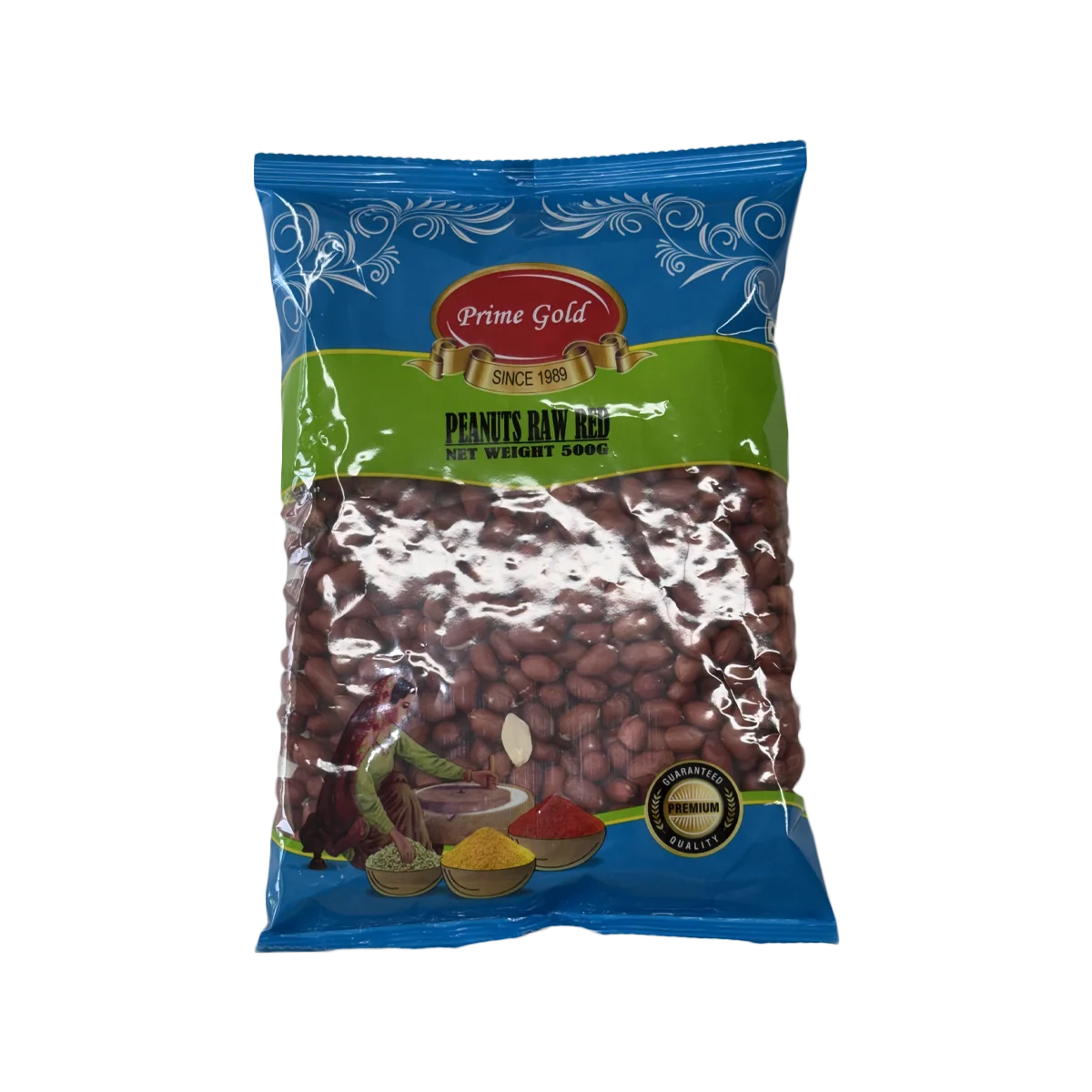 Prime Gold - Peanuts Raw Red | 500g