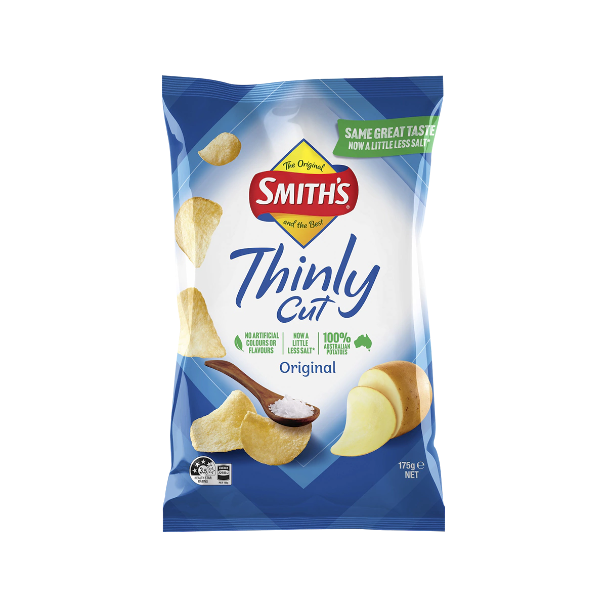 Smiths - Thinly Cut Potato Chips Original | 175g