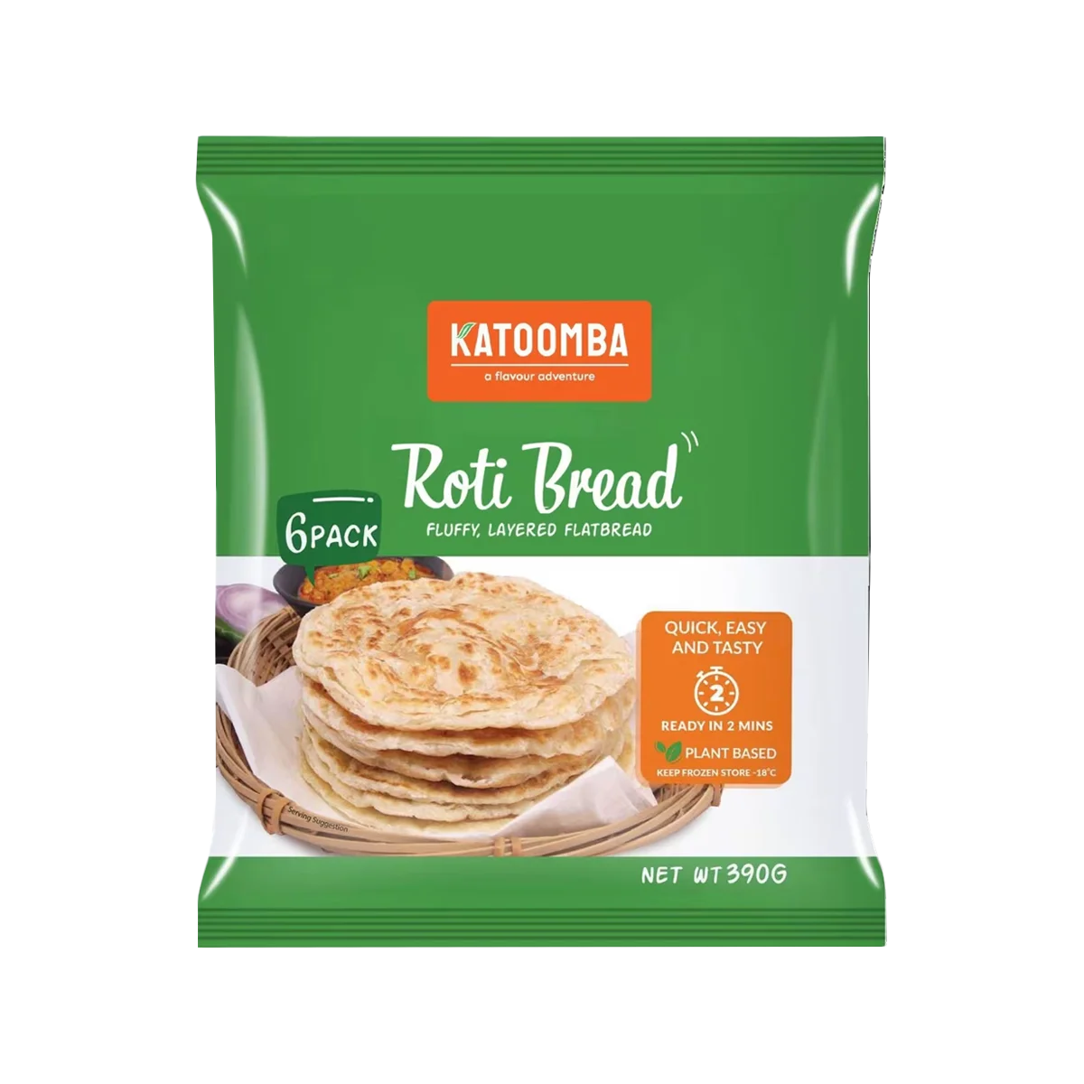Katoomba - Roti Bread Plain | 360g