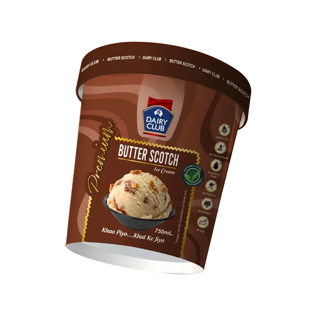 Dairy Club - Butterscotch Ice Cream | 750ml