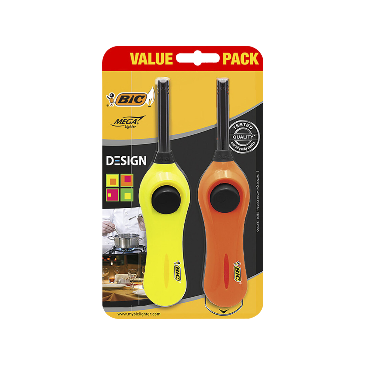 BIC - Mega Lighters | 2 Pack