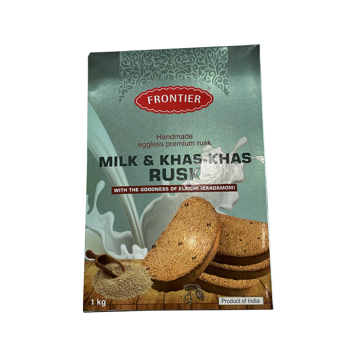 Frontier - Eggless Milk and Khas-Khas Rusk | 1kg