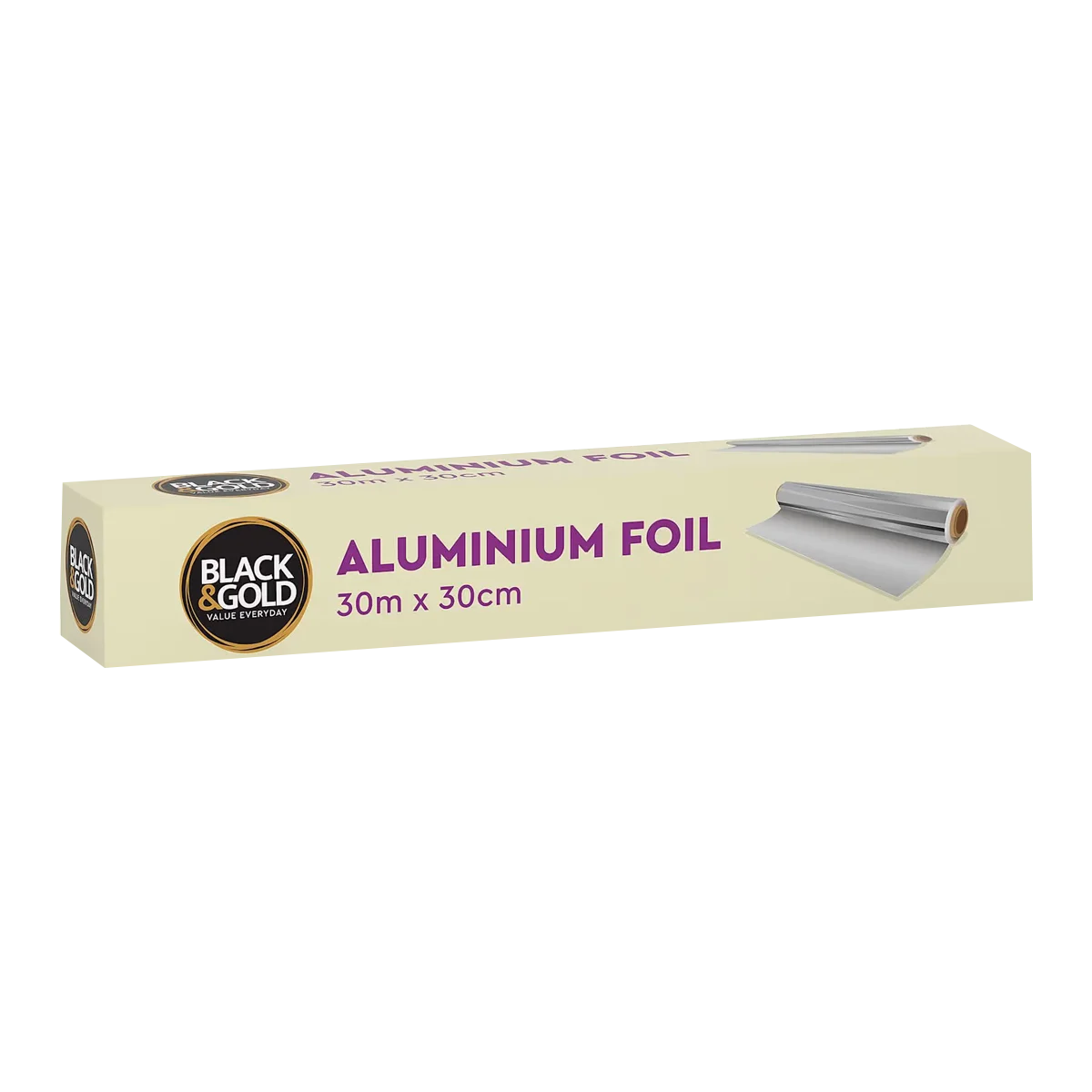 Black & Gold - Aluminium Foil 30m | 1 Pack