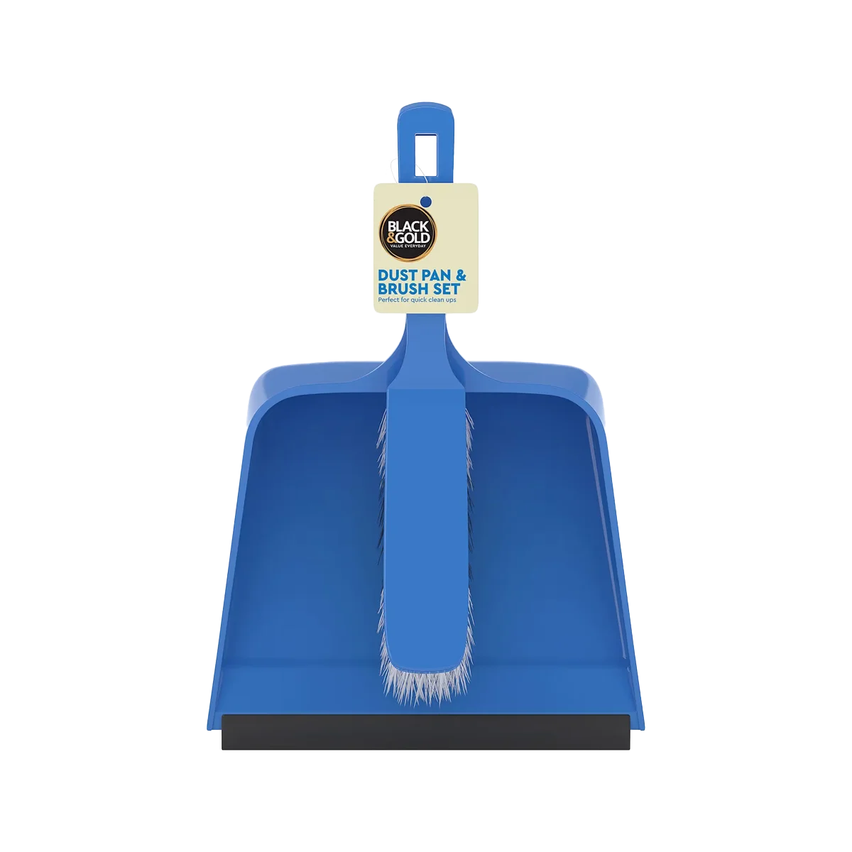 Black & Gold - Dustpan and Brush Set | 1 Pack