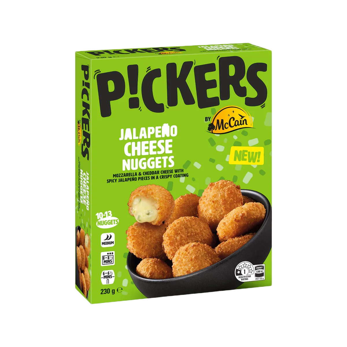 McCain - Pickers Jalapeno Cheese Nuggets | 230g