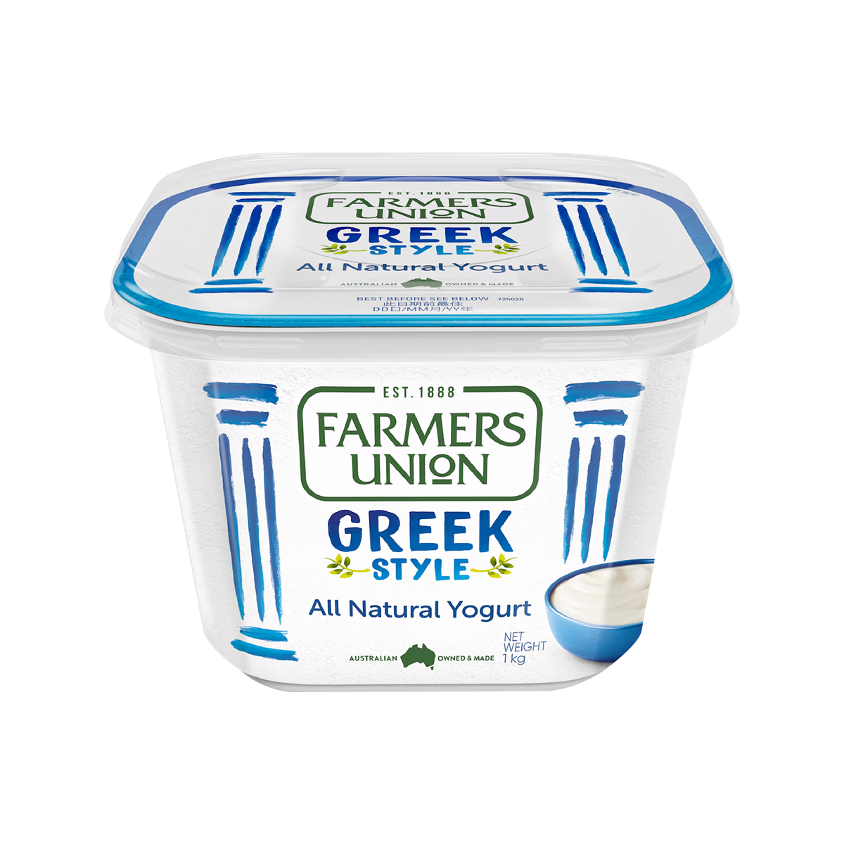 Farmers Union - Natural Greek Style Yoghurt | 1kg