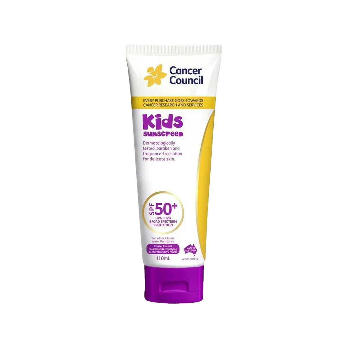Cancer Council - SPF 50+ Kids Sunscreen Tube | 110ml
