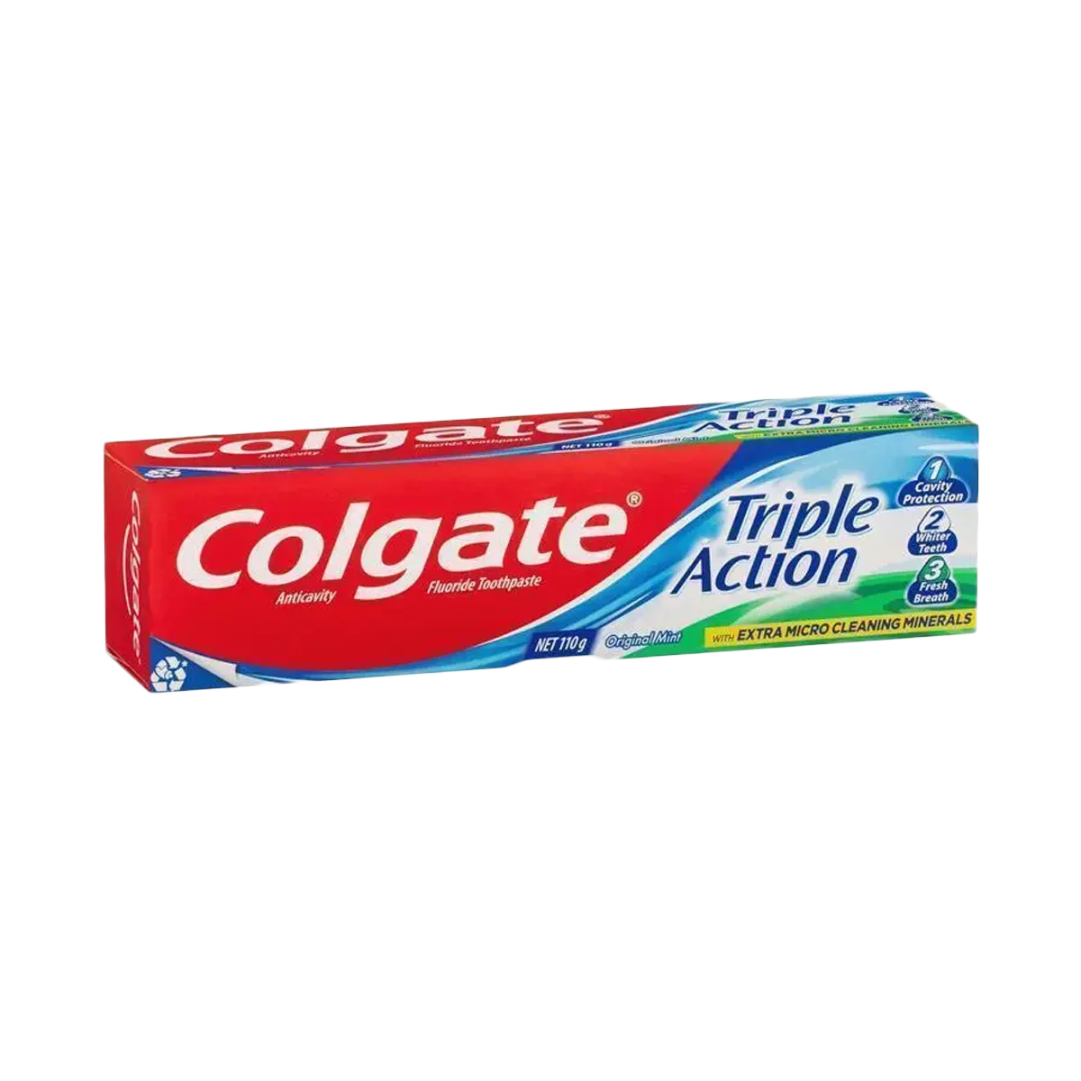 Colgate -  Action Cavity Protection Fluoride Original Mint Toothpaste | 110g