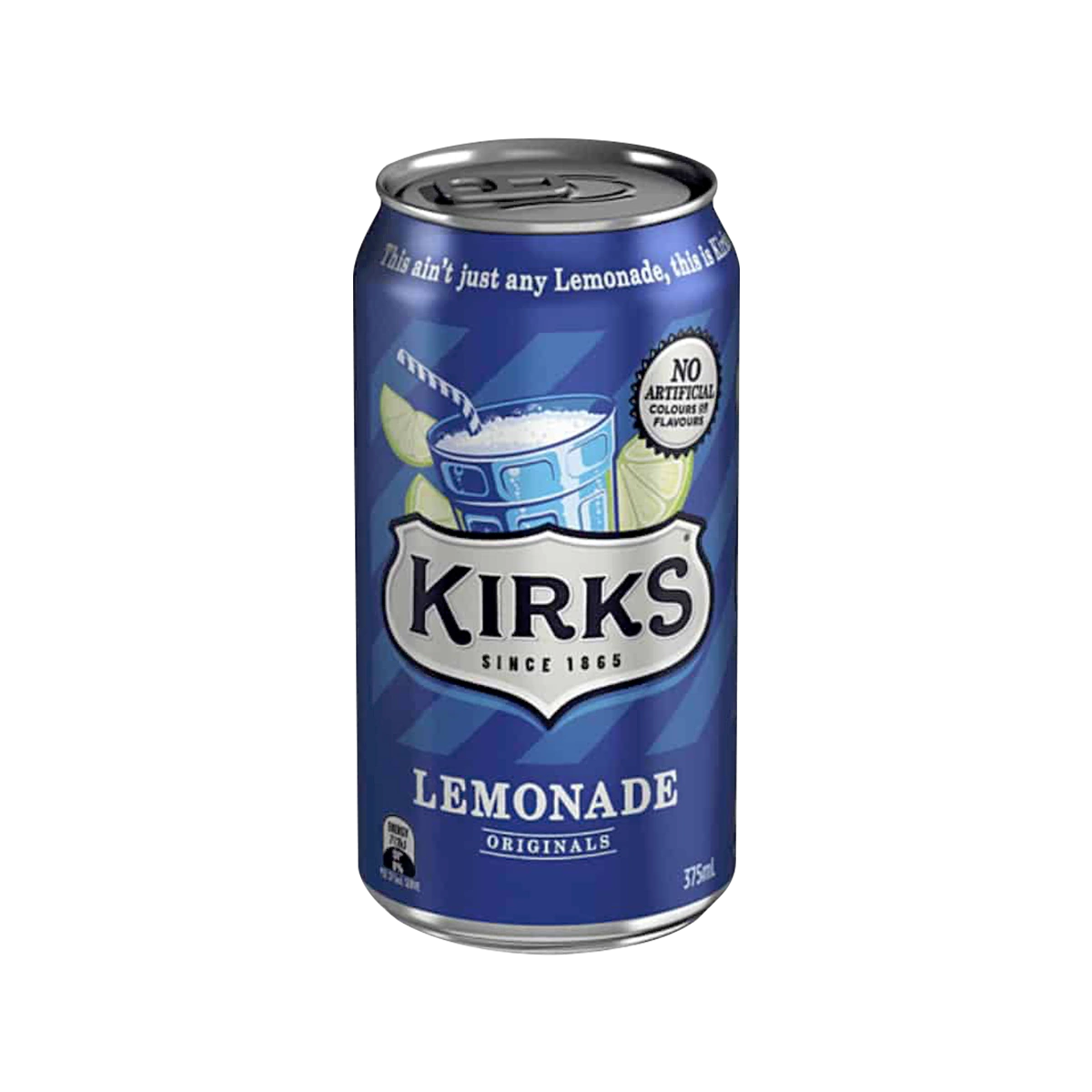 Kirks - Lemonade Soft Drink Can | 375ml