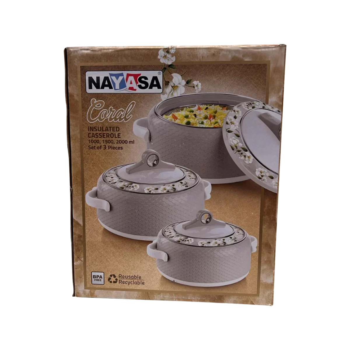 Nayasa - Insulated Casserole | 1 Pack