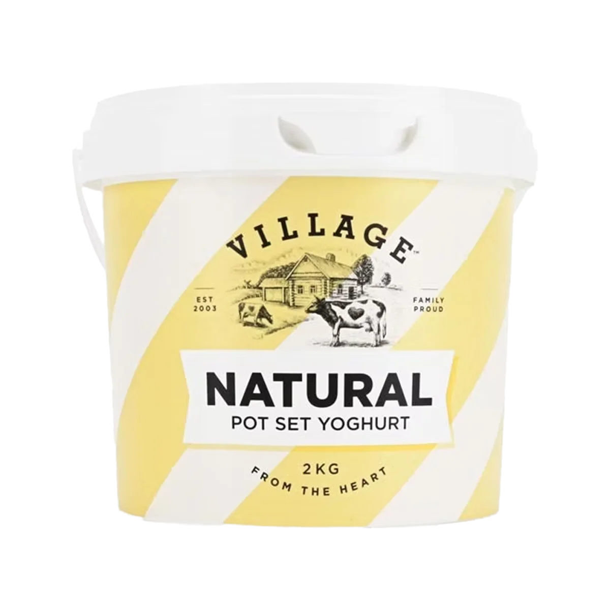Village - Natural Pot Set Yoghurt | 2kg