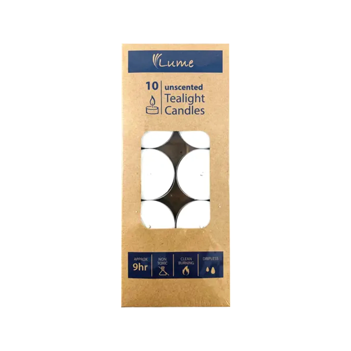 Lume - Tealight Candles | 10 Pack