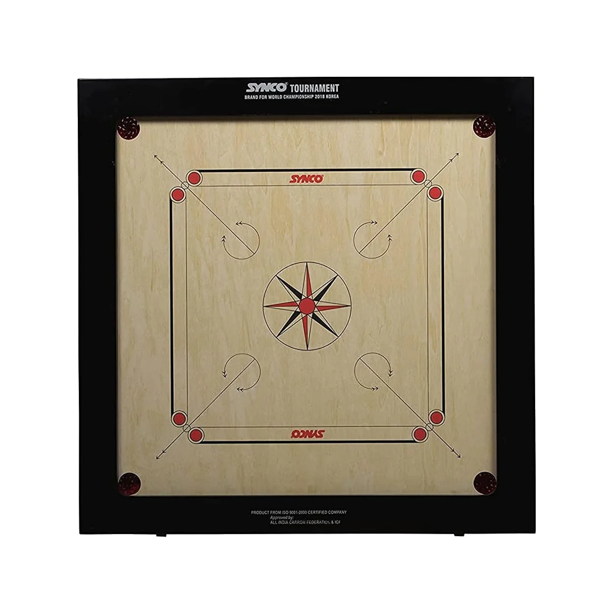 Synco - Carrom Board Ellora 32 Inch | 1 Pack