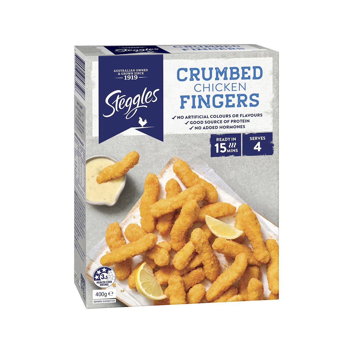 Steggles - Crumbed Chicken Fingers | 400g