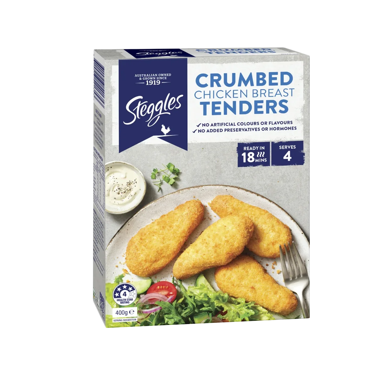 Steggles - Crumbed Chicken Breast Tenders | 400g