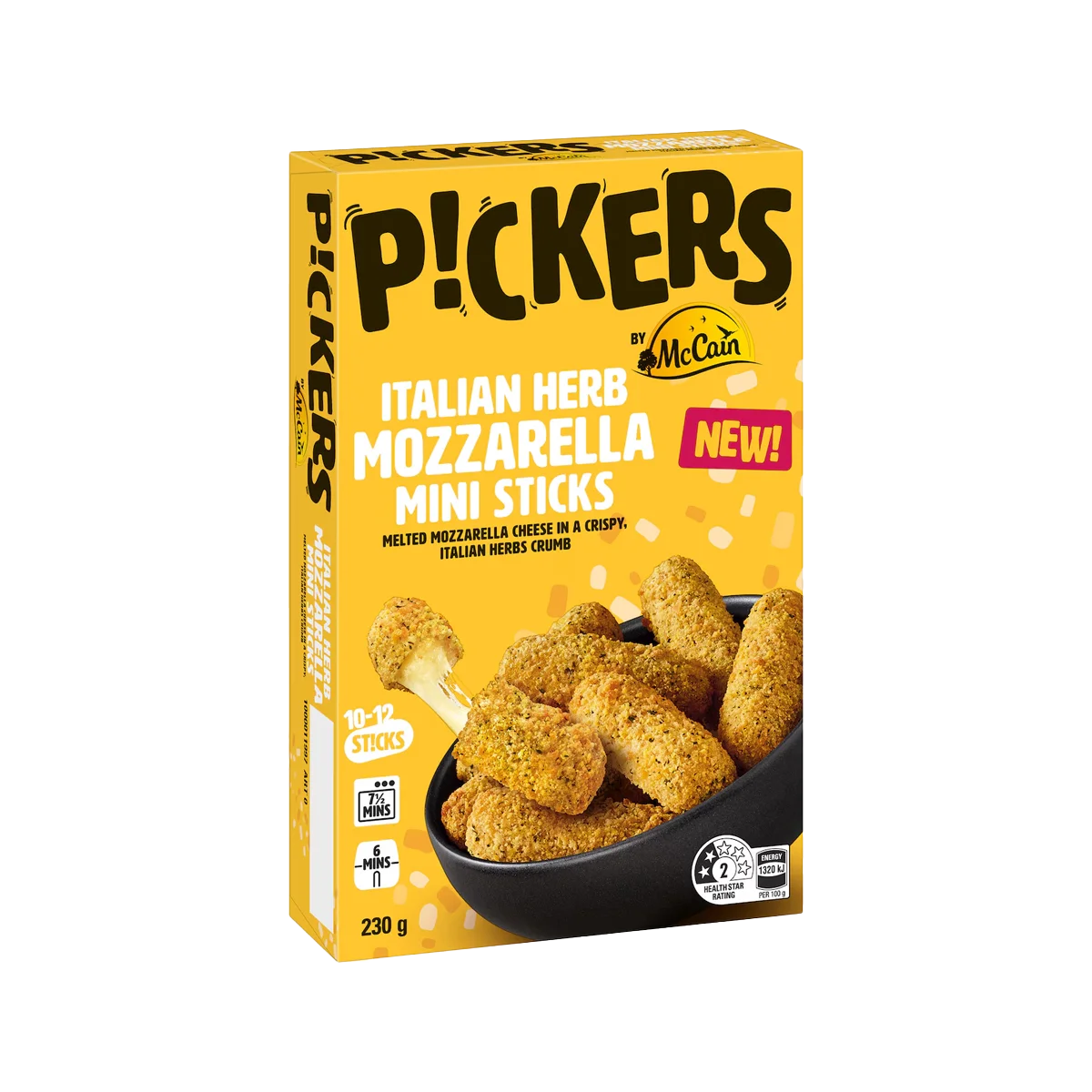 Pickers - Mini Italian Mozzarella Sticks | 230g