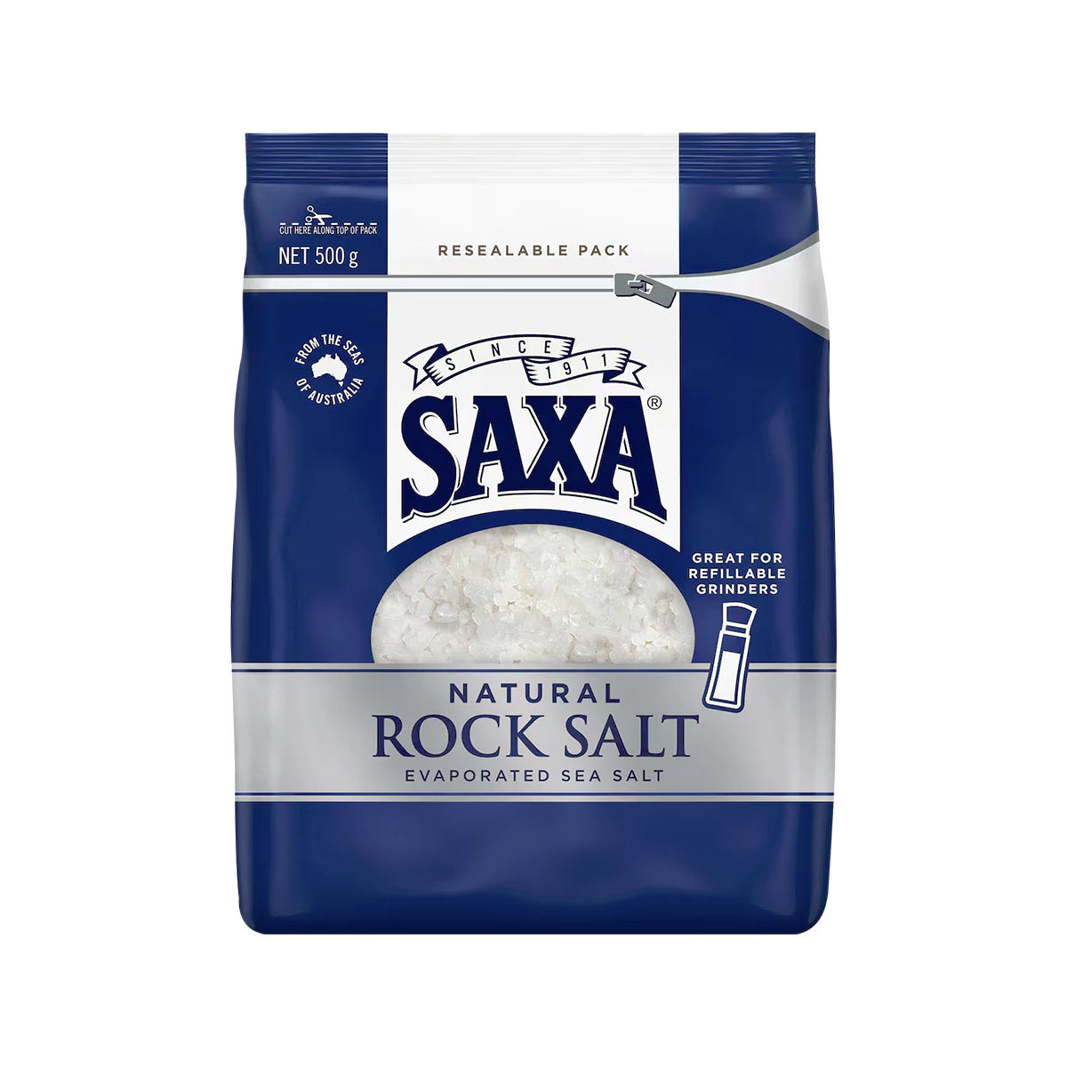 Saxa - Natural Rock Salt | 500g