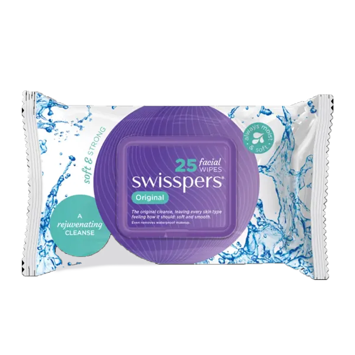 Swisspers - Original Facial Wipes | 25 Pack