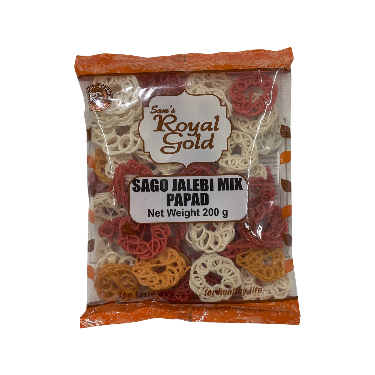 Royal Gold - Fryums Colour Jalebi Shape | 200g