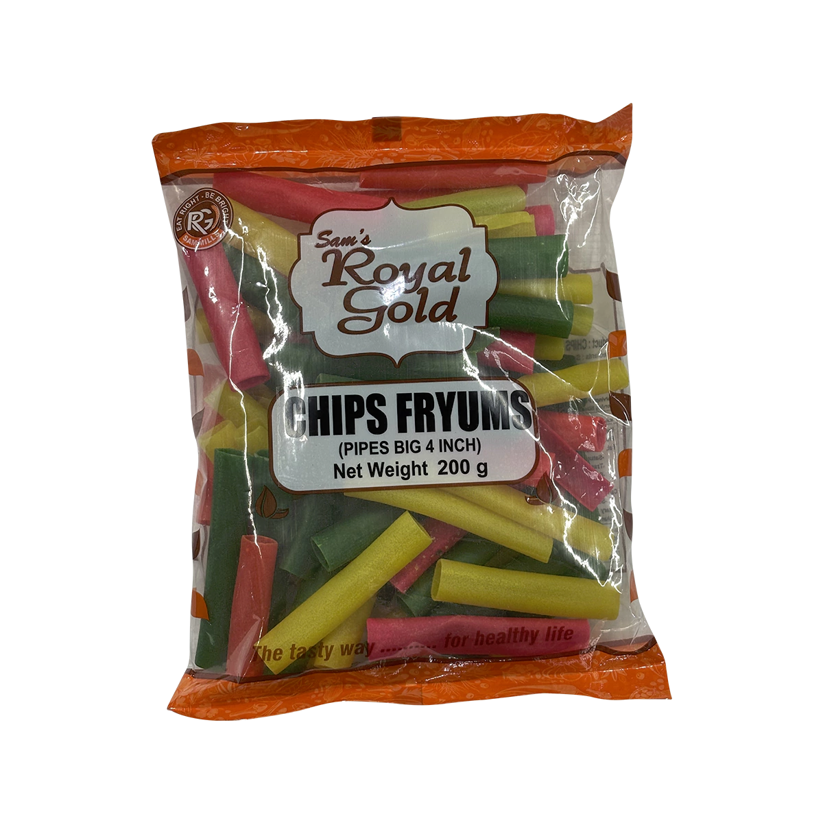 Royal Gold - Fryums Coloured Pipes | 200g