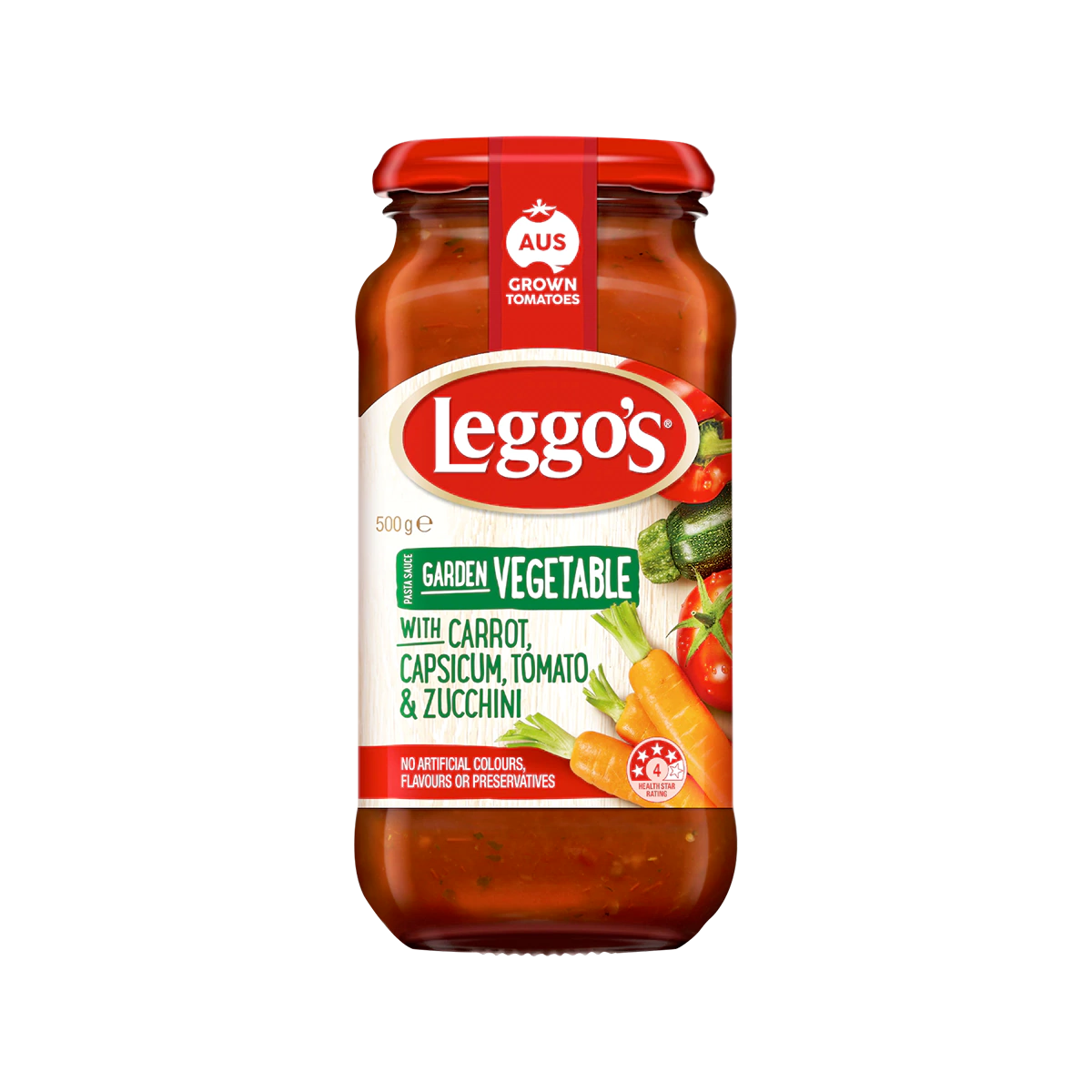 Leggos - Garden Vegetable Pasta Sauce Jar | 500g
