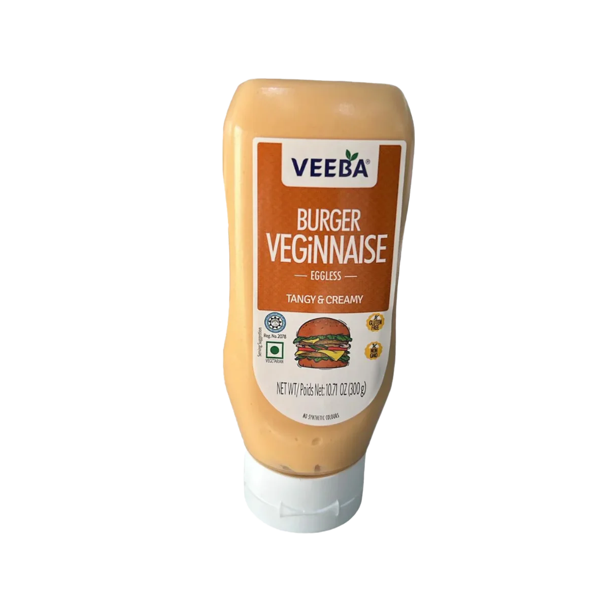 Veeba - Burger Veginnaise Eggless Tangy and Creamy | 300g