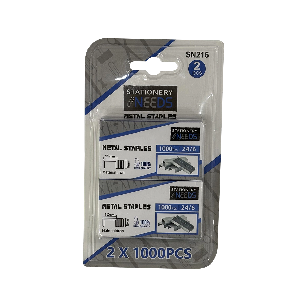 Uber - Staples 24/6 | 2 Pack