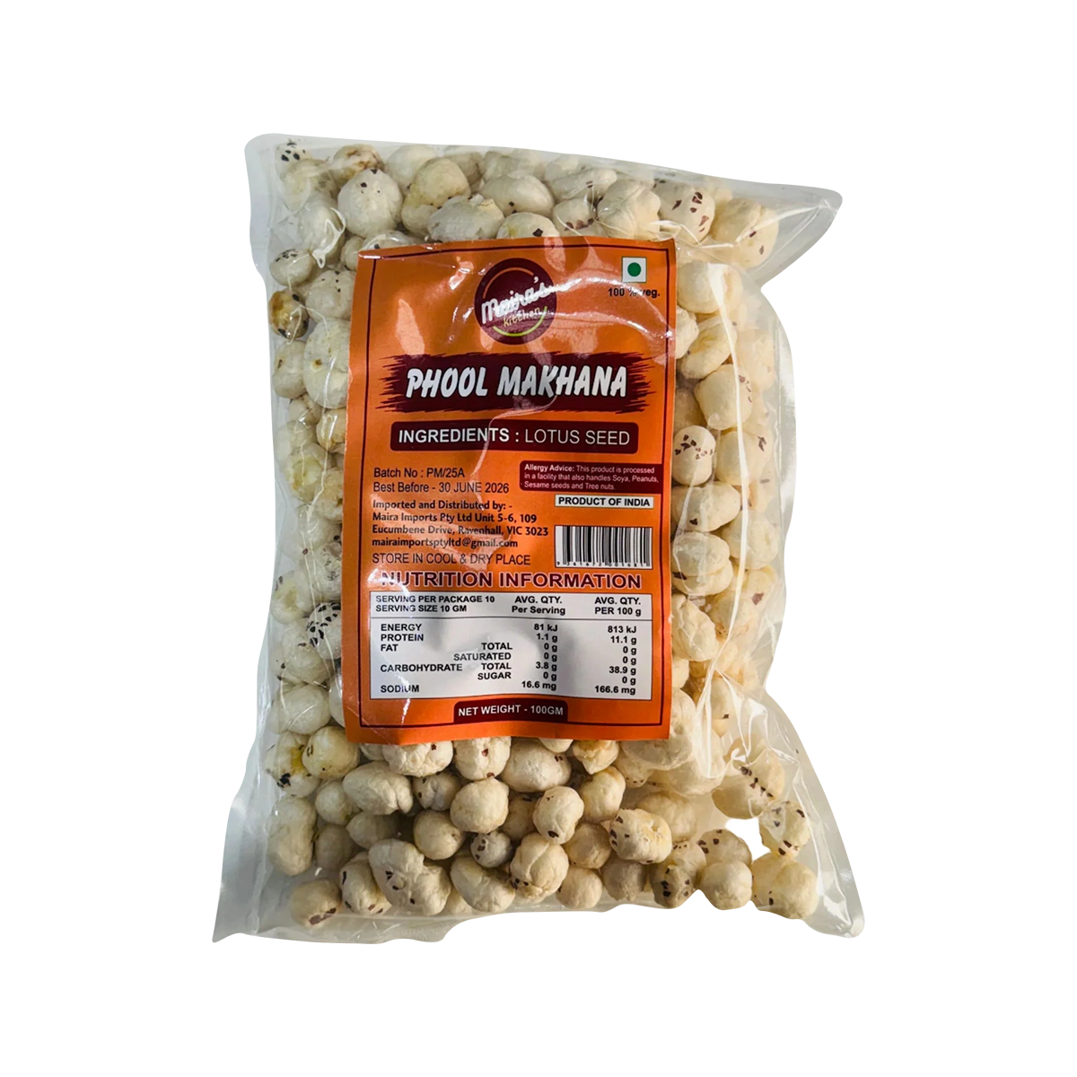 Maira's Kitchen - Phool Makhana | 100g