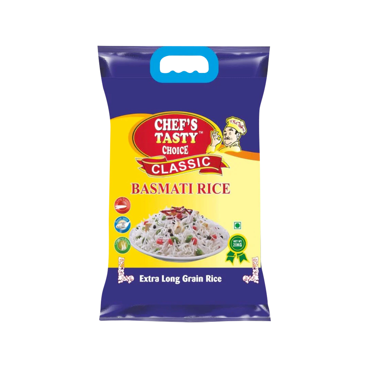 Chef’s Tasty Choice - Classic Extra Long Grain Basmati Rice | 20kg