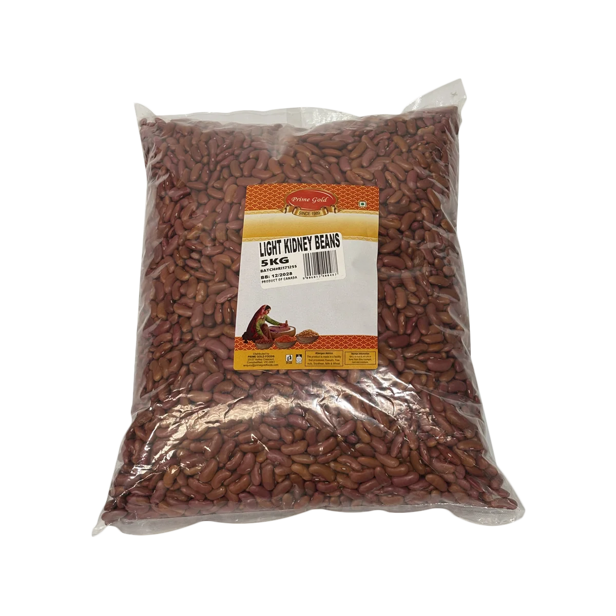 Prime Gold - Red Kidney Beans Light | 5kg