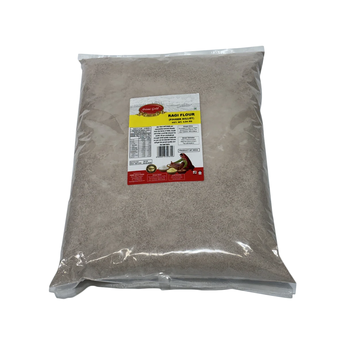Prime Gold - Ragi Flour | 4.54kg