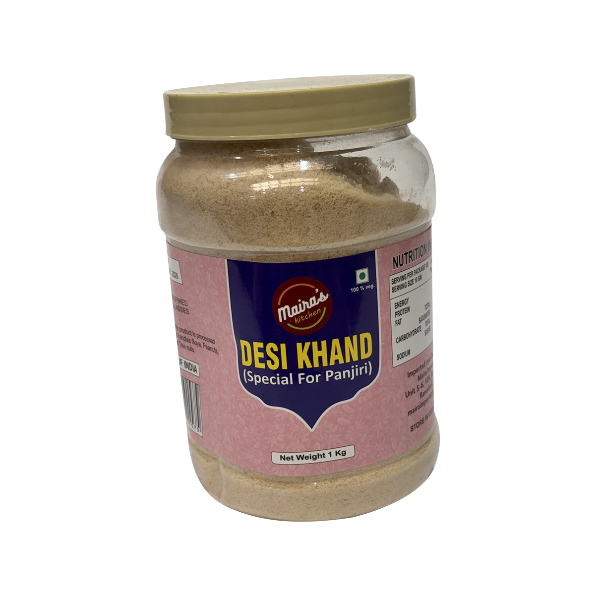 Maira's Kitchen - Desi Khand Country Sugar | 1kg