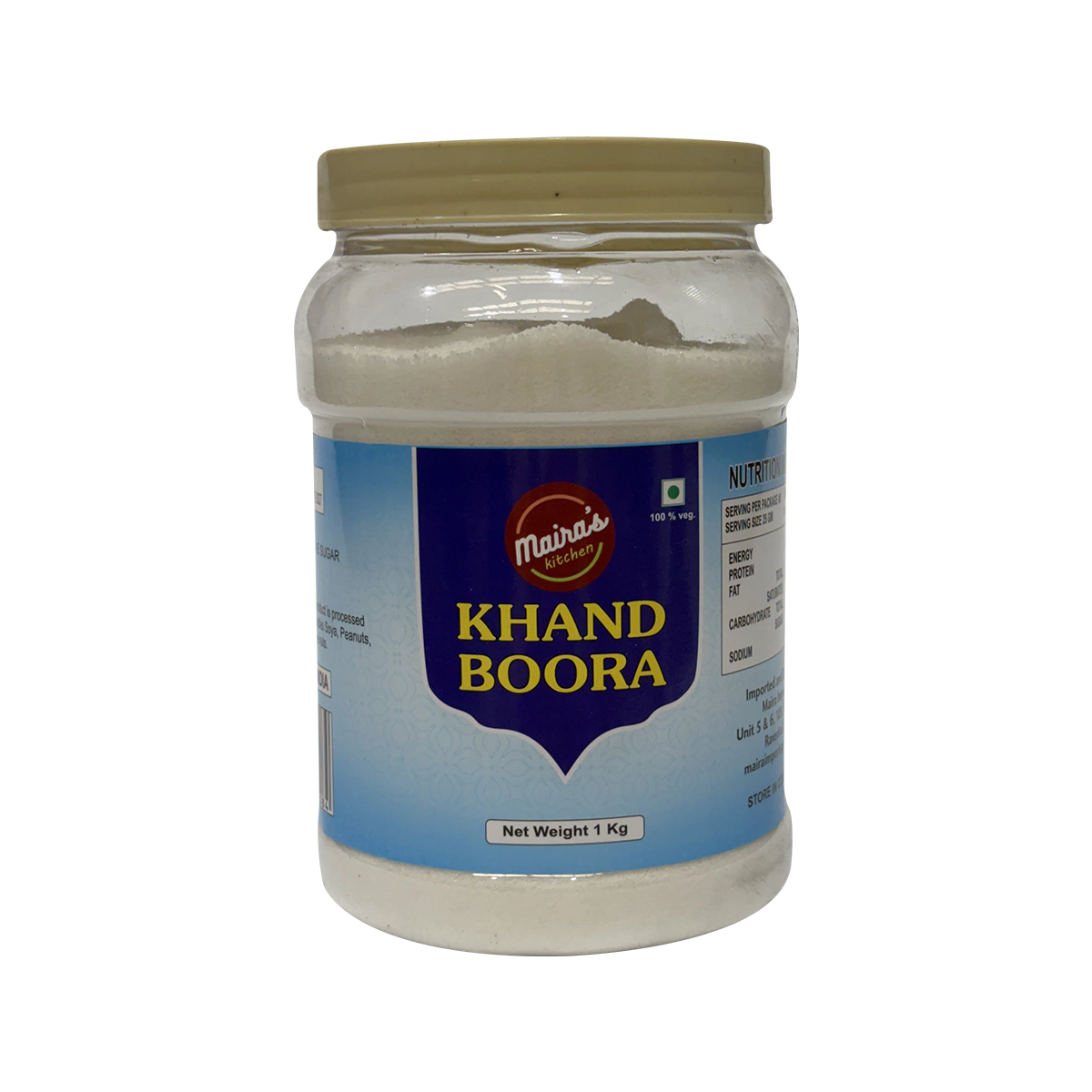 Maira's Kitchen - Khand Boora Caster Sugar | 1kg